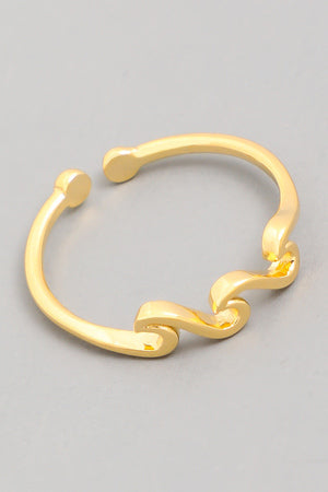 Delicate Wavy Ring - Custom Commodity